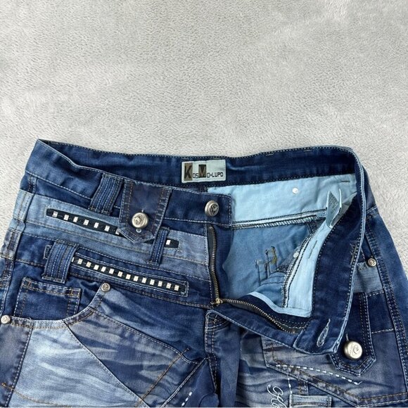 Kosmo Lupo Men's Denim Jeans Size 36x26.5 - Picture 5 of 15